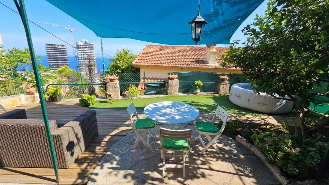 Maison Avec Jardin, Vue Mer Aux Portes De Monaco ボーソレイユ エクステリア 写真