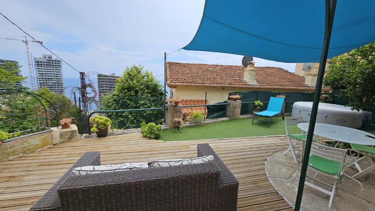 Maison Avec Jardin, Vue Mer Aux Portes De Monaco ボーソレイユ エクステリア 写真