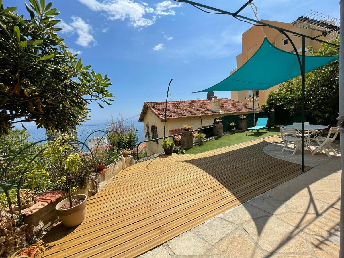 Maison Avec Jardin, Vue Mer Aux Portes De Monaco ボーソレイユ エクステリア 写真
